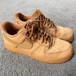 Nike Air Force 1 '07 WB - "Flax" or Wheat Colorway - Men's Sz. 10 - Excel. Cond.